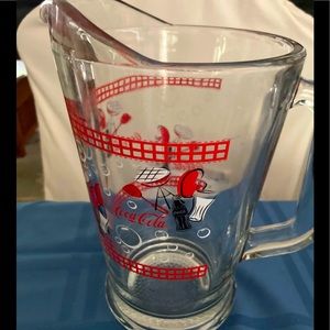 Vintage CocaCola Pitcher-no cracks or chips EUC